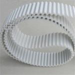 Endless AT10 Teeth Steel Cleats White Polyurethane Timing Belt PU Synchronous Belt for sale