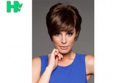 China Wholesale New Cheap And High Quality Synthetic Hair No Lace Full Head Wig supplier