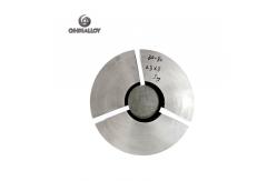 China Ribbon Shape Nichrome Alloy Annealing Ni80Cr20 Flat Wire For Heating System supplier