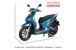 China 72V Battery Two Wheeler Scooty Scooter Bike For Long Rides 50mph supplier