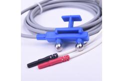 China Adult Fixed Surface Nerve Stimulating Electrode With Two Connectors HandHeld supplier