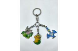 China Bumblebee Transformer Key Chain Hard Enamel Anti Plating For Students supplier