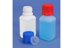 China 100ml HDPE Square Laboratory Reagent Bottle Containers Screw Cap supplier
