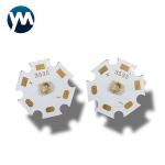 High Power 3W LED UV Chip 20mm Copper Plate for Flashlight Curing Lamp for sale