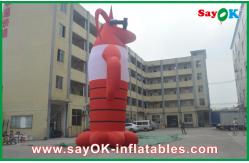 China Lobster Inflatable Character , Customized Moving Inflatable Mascot supplier