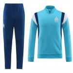 Sky Blue Soccer Team Tracksuits Polyester Football World Cup Track Suit for sale