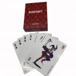 Customized Matt Varnished Recyclable SGS Paper Printed Playing Cards for sale