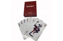 China Customized Matt Varnished Recyclable SGS Paper Printed Playing Cards supplier