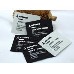 OEKO-TEX 3D Silicone Clothing Labels Flat Screen Printed Patches for sale