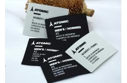 China OEKO-TEX 3D Silicone Clothing Labels Flat Screen Printed Patches supplier