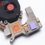 Large tolerance stack ups thermal conductive gap pad 50 Shore 00 for routers 3.0W silicone pads for gap filling for sale
