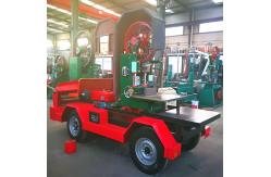 China Log cutting Vertical Mobile Band Sawmill China Diesel Engine Powered with table supplier