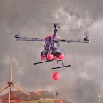 Dry Powder Fire Ball UAV For Firefighting And Emergency Rescue Payload Drone for sale