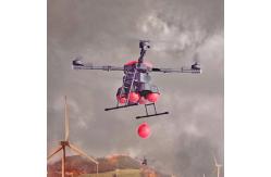 China Dry Powder Fire Ball UAV For Firefighting And Emergency Rescue Payload Drone supplier