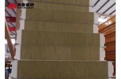 China Rock Wool Sandwich Panel IMP Walls Fireproof Soundproof PU Closing Sealing Edge supplier