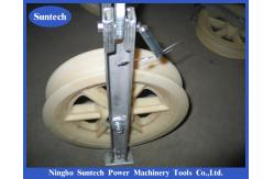 China Nylon Sheave stringing Cable Pulley Transmission Conductor Stringing Blocks supplier