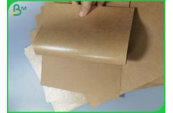 China Polyethylene Coated 300G 350G Unbleached Brown Packaging Cardboard Sheet supplier