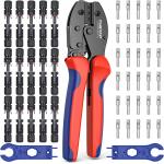 Practical Ergonomic MC4 Crimping Tool Kit , Portable MC4 Connector Crimping Tool for sale