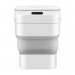 Factory Direct Sales New Foldable IPX5 Waterproof Rectangular Intelligent Electronic Plastic Sensor Trash Can for sale