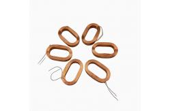 China Shaped Hollow Copper Inductor Coil Insulated Copper Winding Wire supplier