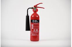 China Carbon Steel CO2 Fire Extinguisher With 140mm Outer Diameter supplier