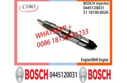 China BOSCH 0445120031 51101006026 Neutral Fuel Injector Assembly 0445120031 51101006026 For MAN supplier