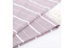 China Breathable And Stylish Comfortable Soft Striped Knit Fabric For T-Shirt supplier
