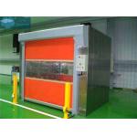 Double Telecontroller 4000mm Width PVC Roller Shutter Doors for sale