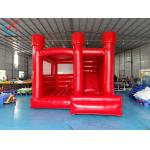 Customized Red Inflatable Wedding Bouncy House With Slide Inflatable Combo For Party for sale
