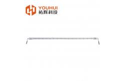 China SHC100469 Clear Quartz Short Wave Heater Tube Single IR Halogen Lamp supplier