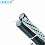 Aluminum Conductor Low Voltage ABC Cable XLPE PE PVC Insulated Overhead Duplex Triplex Quadruplex Service Drop Cable for sale