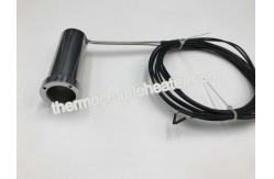 China Glossy Hotlock Electric Coil Heaters With Cap And PTFE Insulated Leads supplier