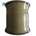 5.5 X5.5mm Kevlar Aramid Fiber Rope For Glass Tempering Furnace Rollers High Tensile Strength for sale