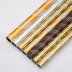Industial Anti Brass Embossed Engraving Pipe Curtain Pole for sale