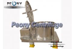 China Plate Bag Lifting Discharge Herb Extraction Machine Solid Liquid Centrifuge supplier