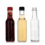 China Wholesale  250ml Glass Hot Sauce Bottles Sauce Storage Bottle with Leakproof Twist off Cap manufacturer