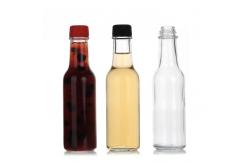 China Custom Logo 8Oz 12Oz 16Oz Beverage Sauce Juice Glass Stout Bottle supplier