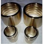 Centrifugal Casting Bronze Sleeve Bearings For Hoisting Machinery High Load Capacity for sale