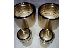 China Centrifugal Casting Bronze Sleeve Bearings For Hoisting Machinery High Load Capacity supplier