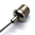 M10 Threaded Adjustable Cable Gripper Lock Hanging Kit For Lighting
