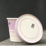 Disposable Biodegradable OEM Custom Design Ice Cream Drinking Food Packing Container Paper for sale