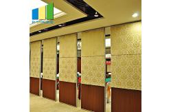 China Sliding Acoustic Movable Partition Walls / Commercial Folding Mobile Partition Wall supplier