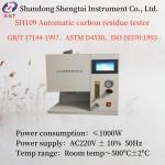 Power Consumption ≤1000W Automatic Carbon Residue Tester AC220V±10% 50Hz for sale