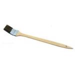 Wood Handle Angled Radiator Paint Brush Grey Bristle for sale