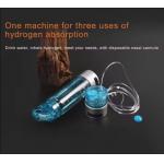 Medical-Grade H2 Water Generator Tumbler 9000ppb SPE PEM Electrolysis USB-C Fast Charge Anti-Aging Recovery for sale