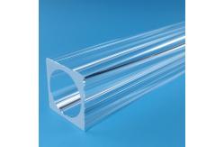 China Conical Quartz Tube Customized Shape And Dimension supplier