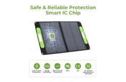 China 40W Monocrystalline Solar Panel Portable Charger Overlapping Custom supplier
