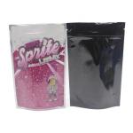 110 Microns Flat Bottom Pouch PE Embossing Resealable Zipper Bags