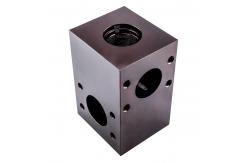 China CNC Machined Aluminum Cast Iron Hydraulic Manifold Valve Block Flow Control Valve supplier