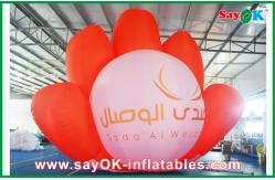 China DIA 5 Meters Inflatable Palm Led Lights For Advertising Promotion supplier
